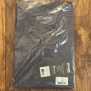 Greys anatomy grey scrub top